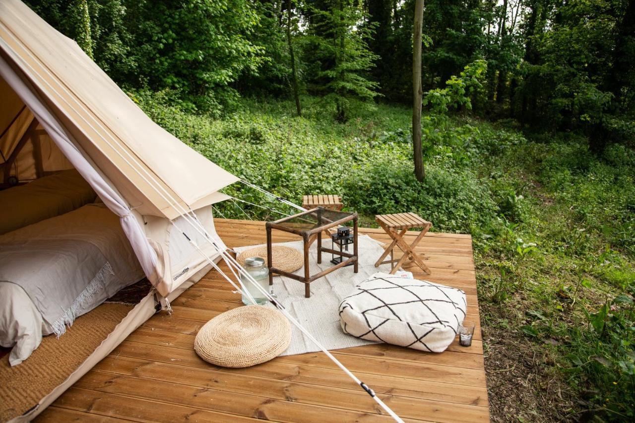 Domaine De Cherimont - Logement Insolite En Groupe Andenne Exterior photo